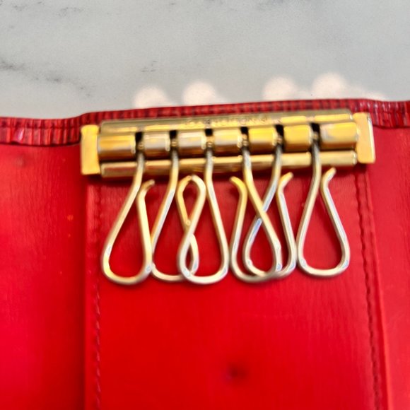 Louis Vuitton Epi Leather Key Holder in Red - Picture 5 of 9